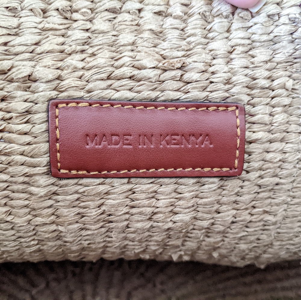 Chloe Tassel Raffia Bag - Picture 14 of 16